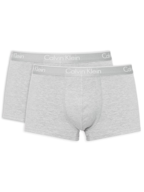 Kit de 2 Cuecas Low Rise Trunk - Cinza
