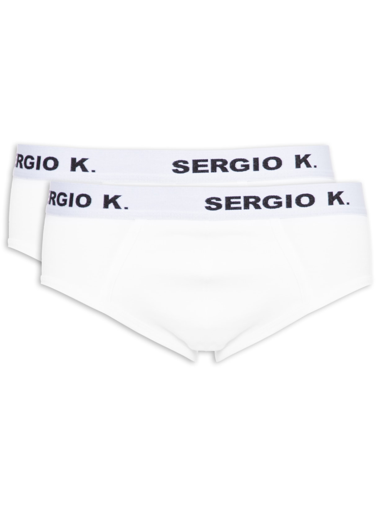 Kit De 2 Cuecas Slip - Branco