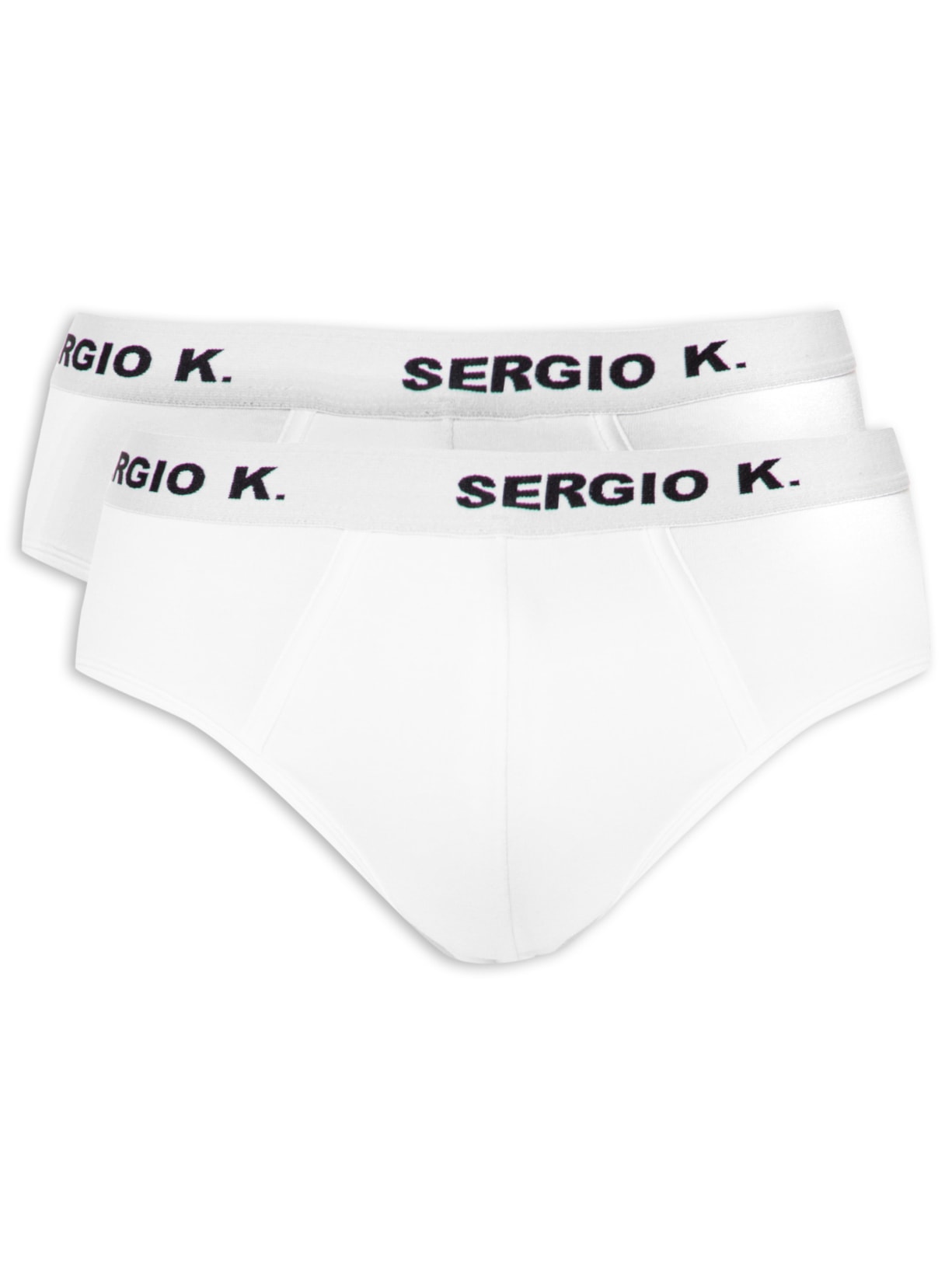 Kit De 2 Cuecas Slip - Branco