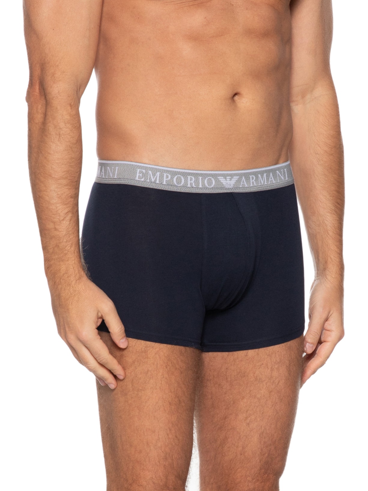 Kit De 2 Cuecas Trunk Emporio Armani Bodywear
