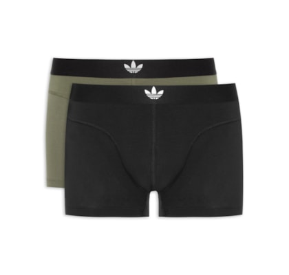 KIt de 2 cuecas Trunk Confort Flex Cotto - Preto