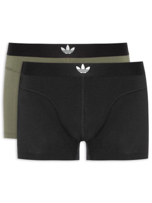 KIt de 2 cuecas Trunk Confort Flex Cotto - Preto