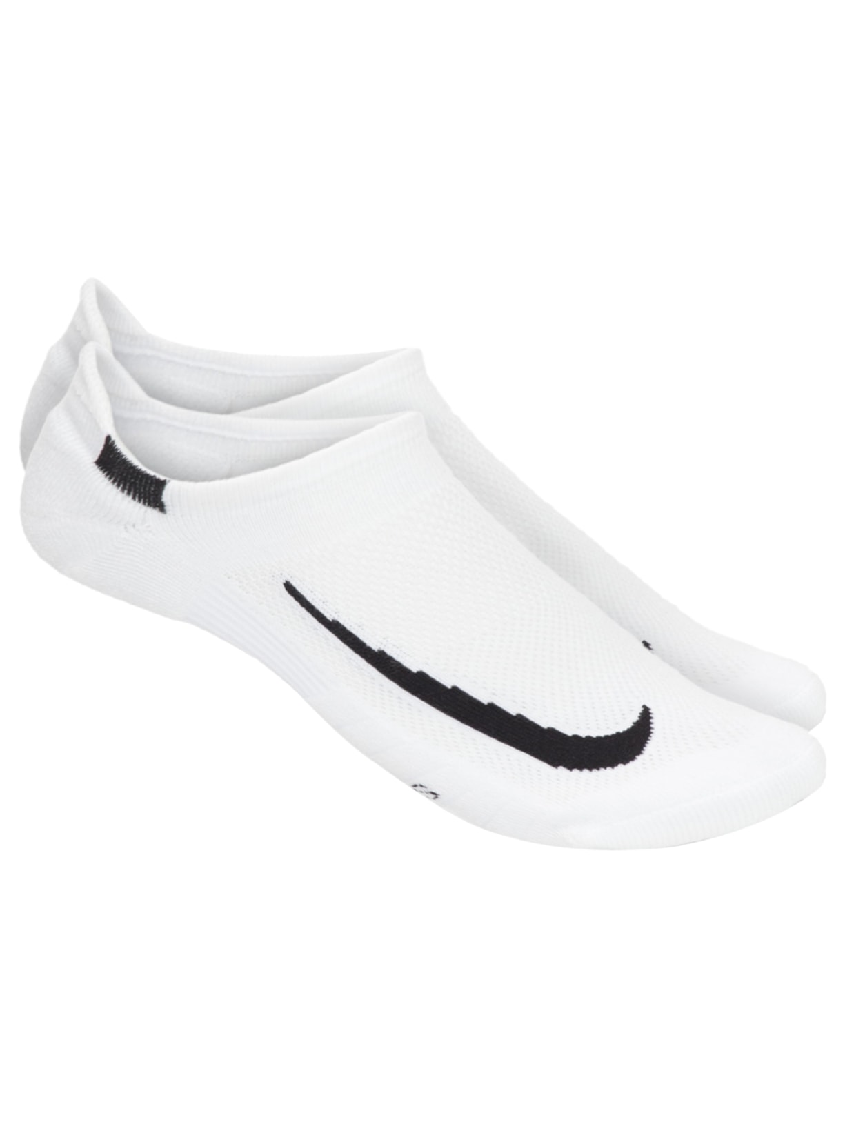 Kit de 2 Meias Femininas Multiplier - Branco