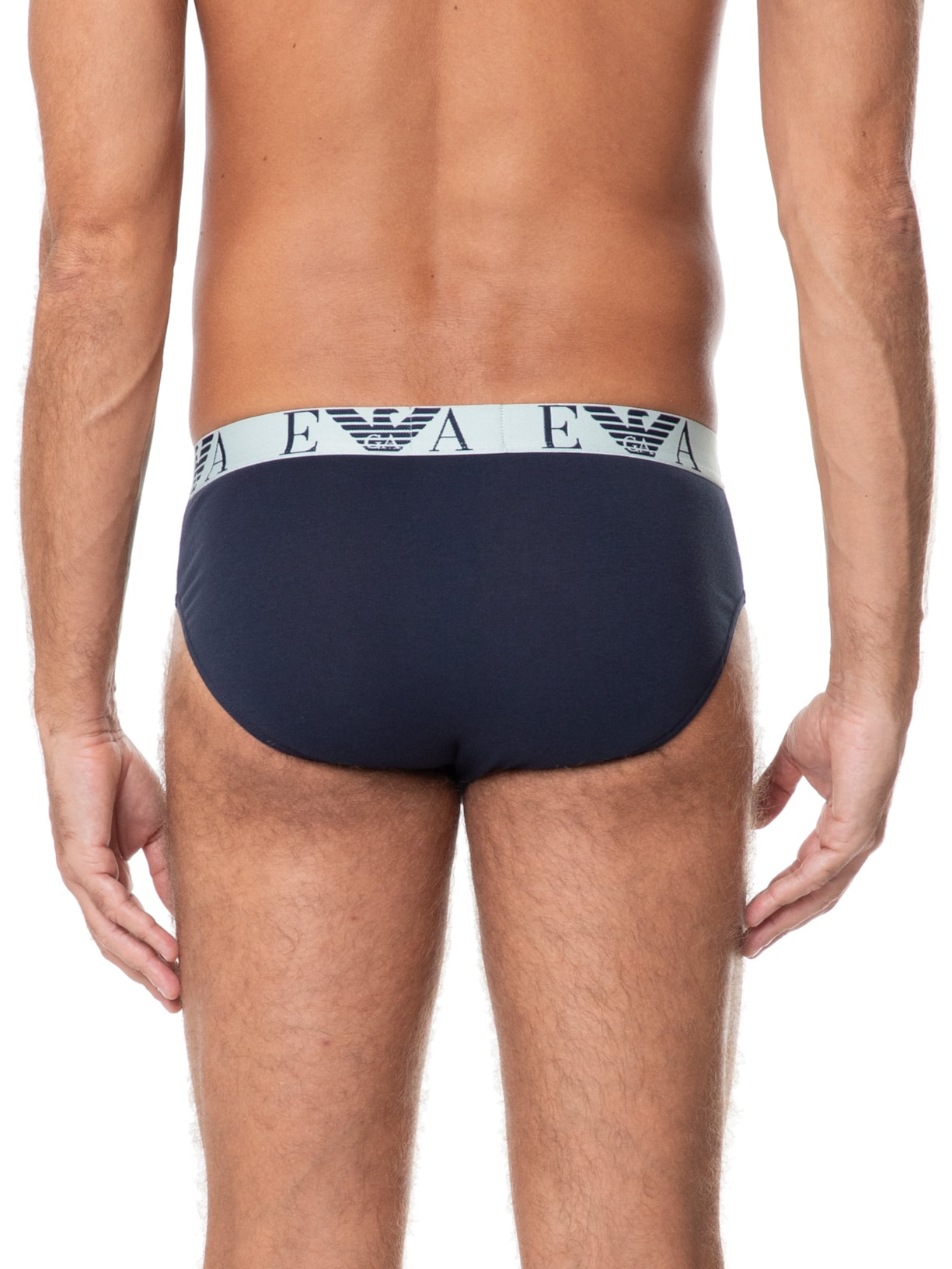 Kit De 3 Cuecas Emporio Armani Bodywear