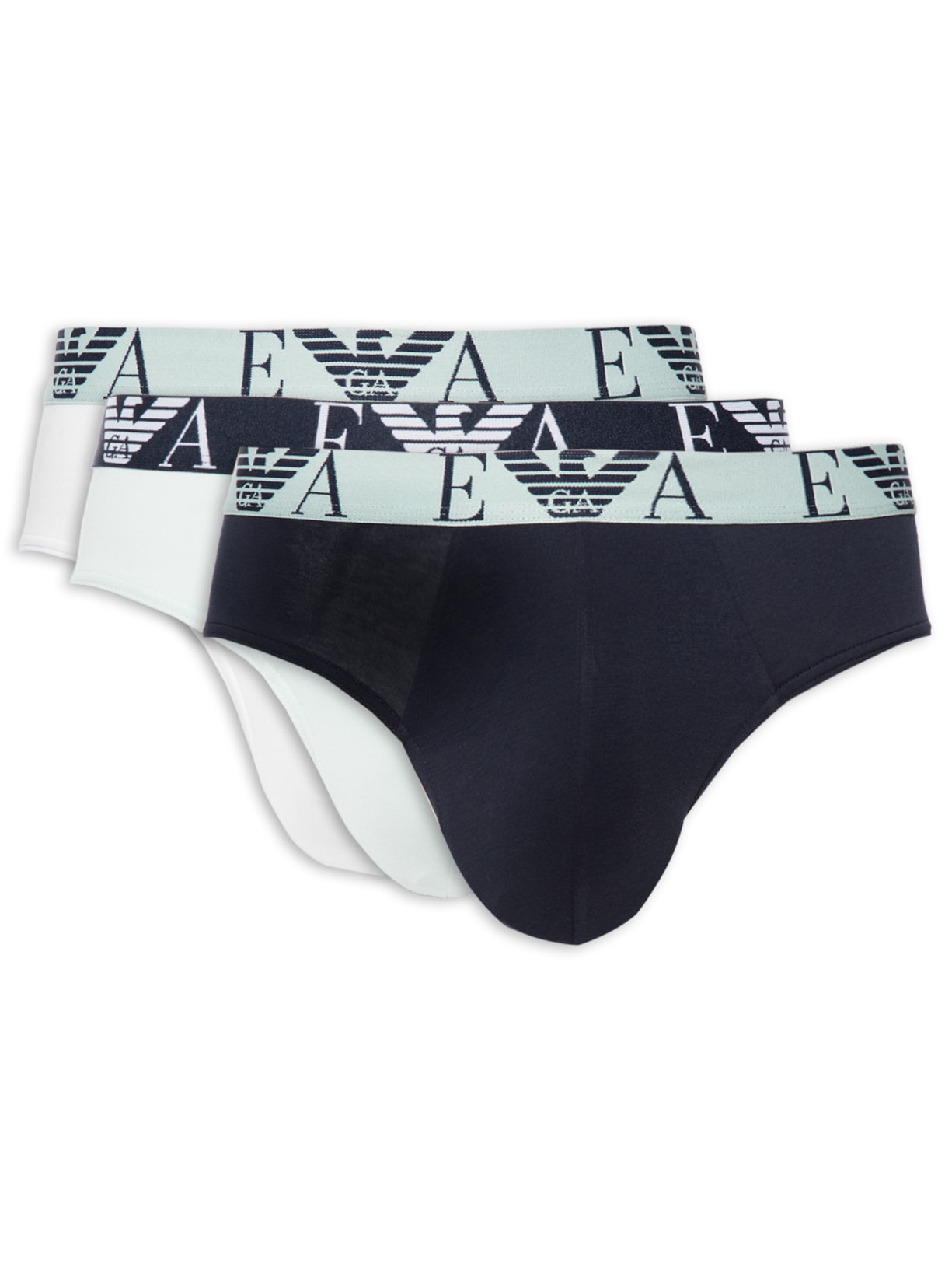 Kit De 3 Cuecas Emporio Armani Bodywear