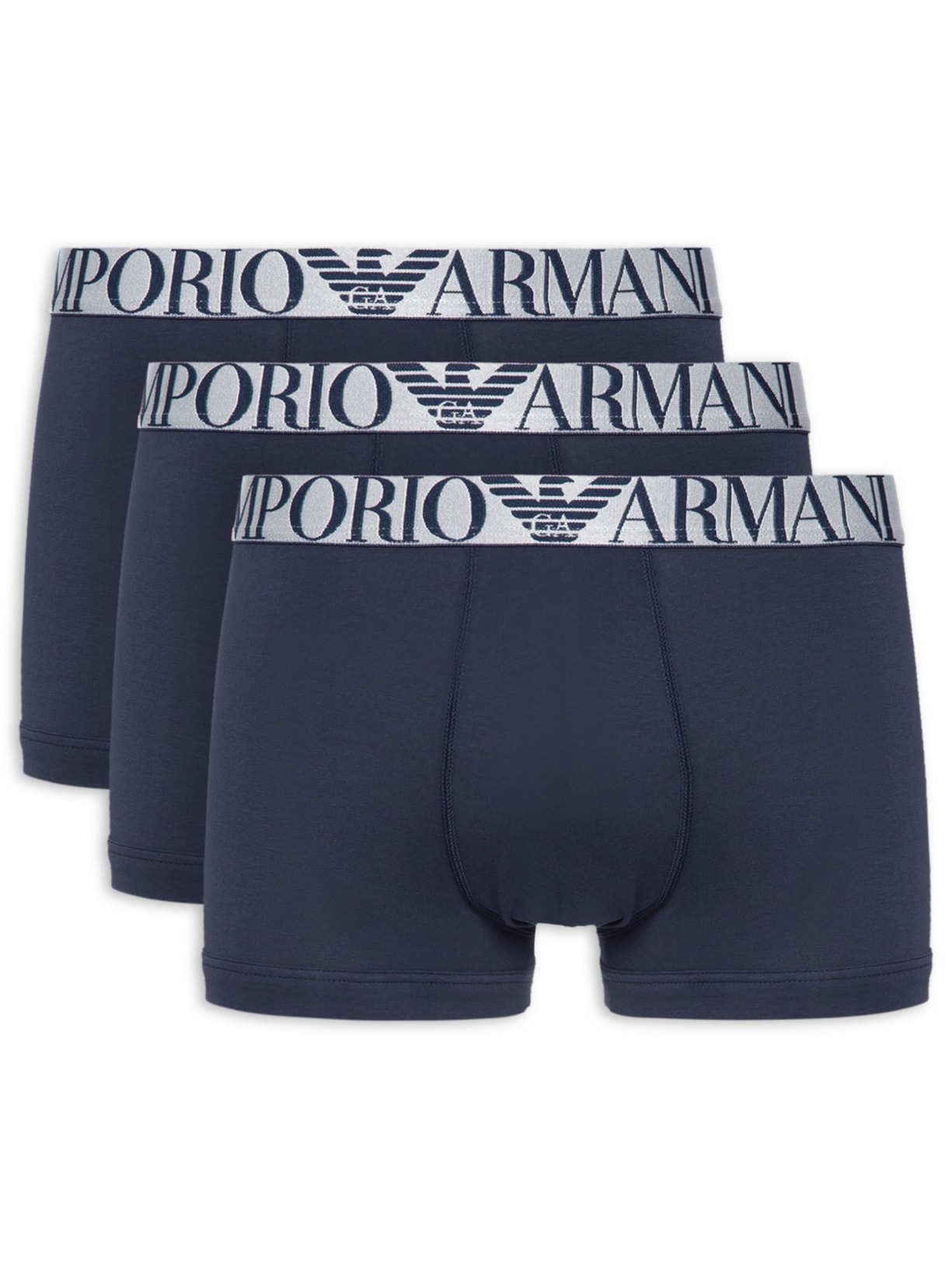 Kit De 3 Cuecas - Azul