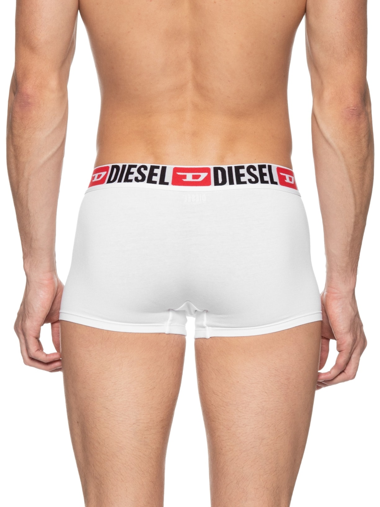 Kit De 3 Cuecas Boxer Branco Diesel