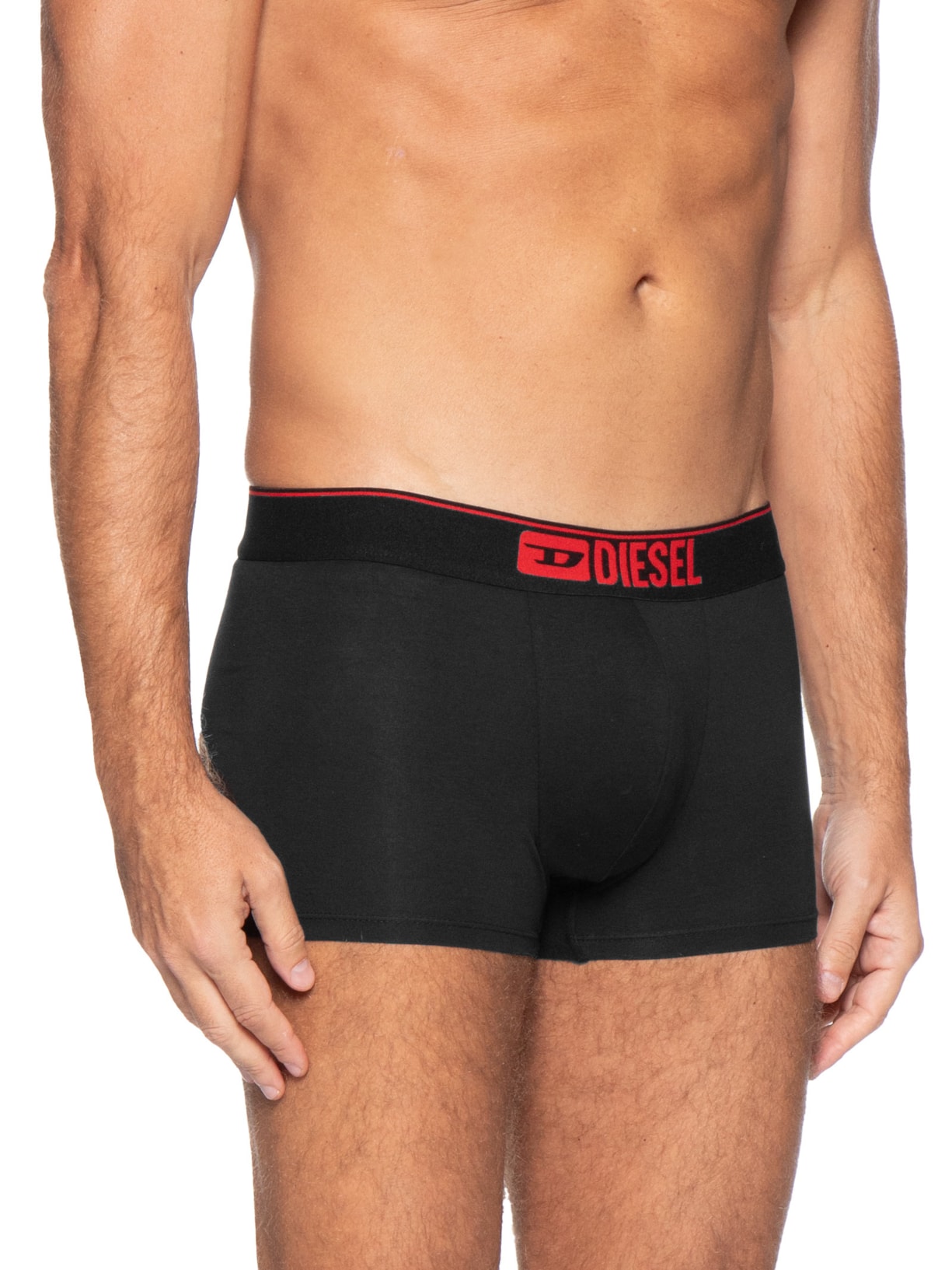Kit De 3 Cuecas Boxer Preto Diesel