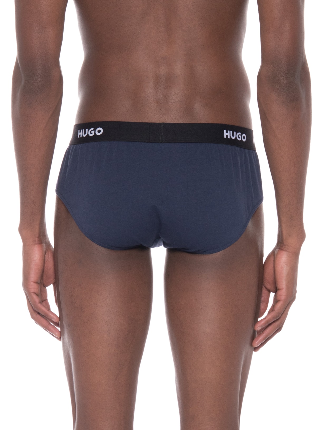 Kit De 3 Cuecas Hipbrief Tripletpack Azul Hugo