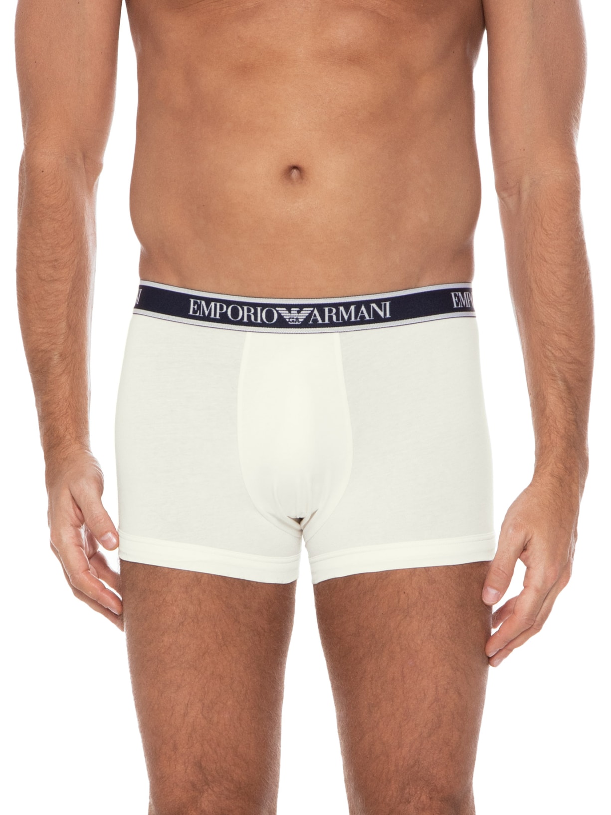 Kit De 3 Cuecas Knit Trunk Emporio Armani Bodywear