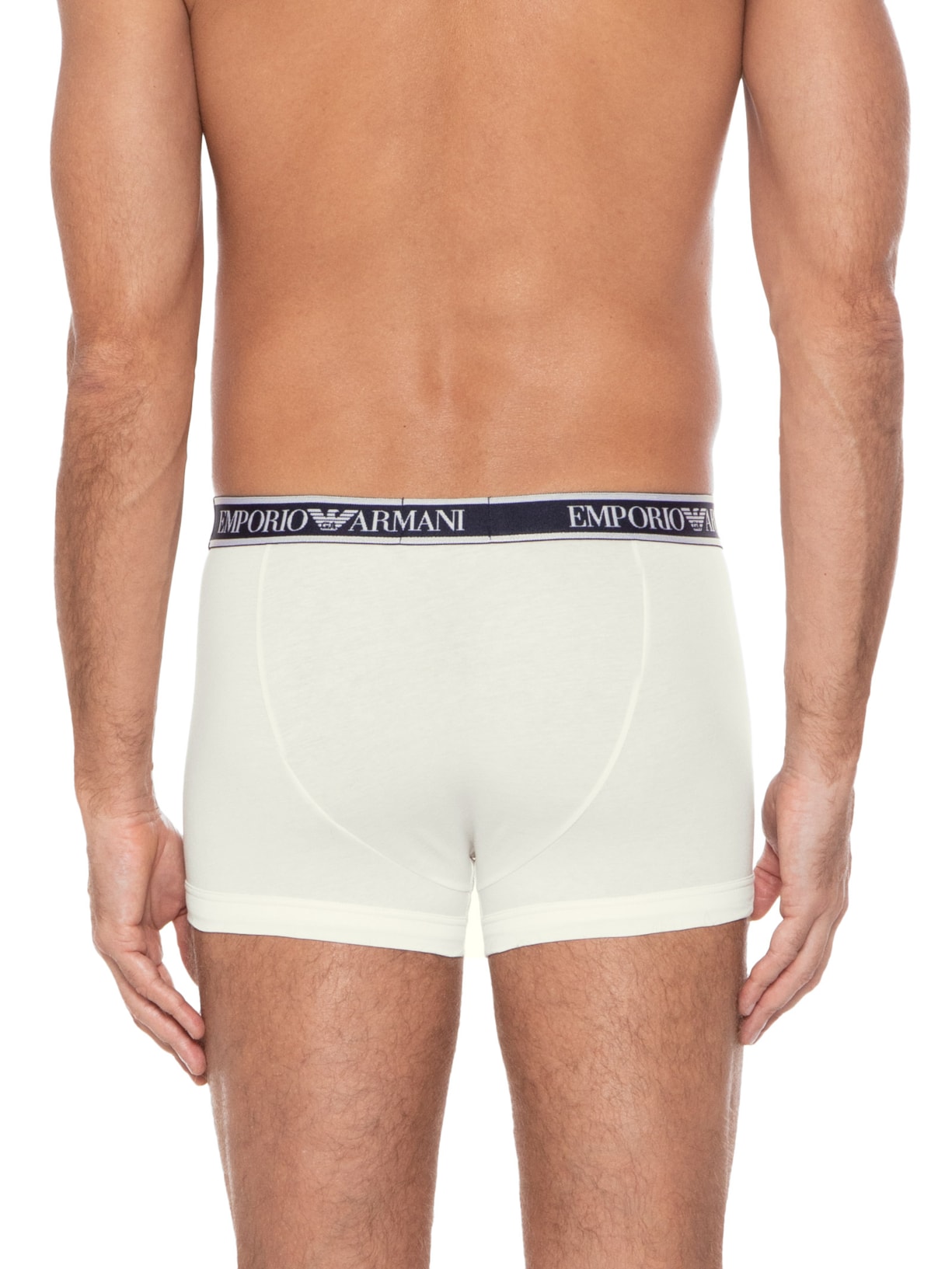 Kit De 3 Cuecas Knit Trunk Emporio Armani Bodywear