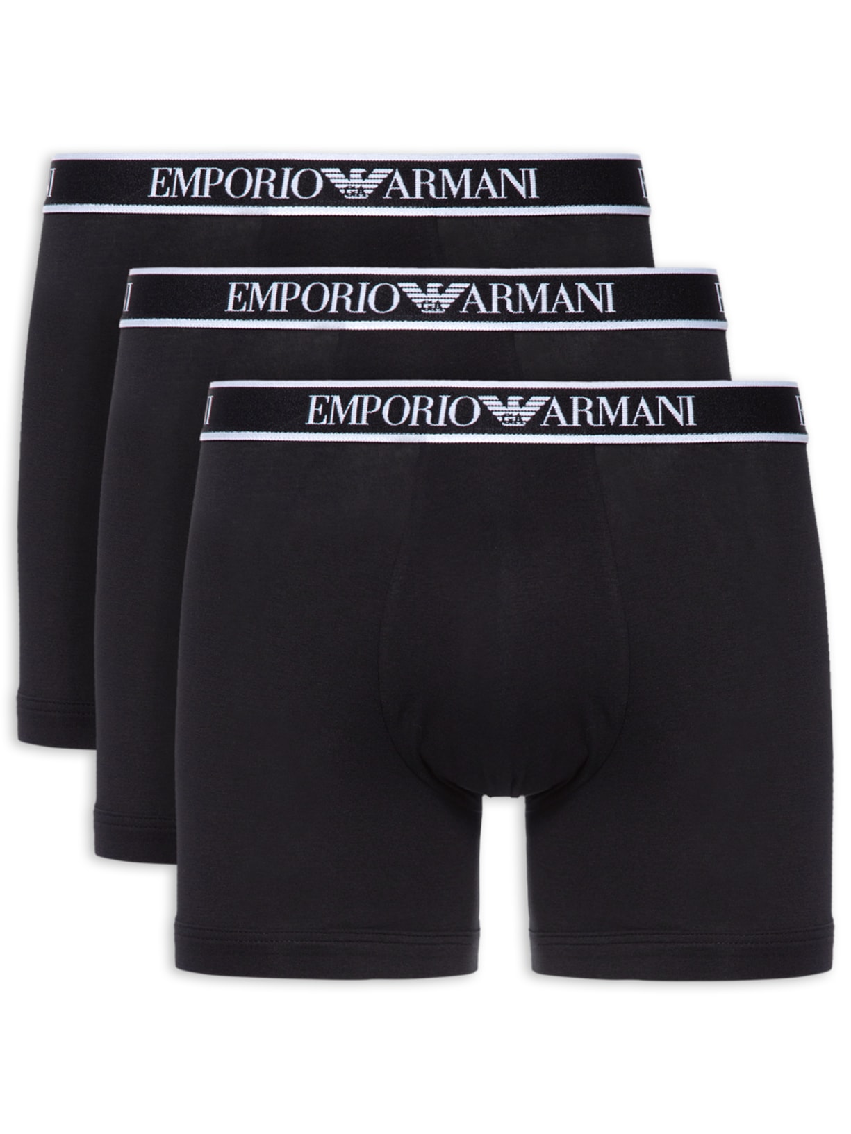 Kit De 3 Cuecas - Preto