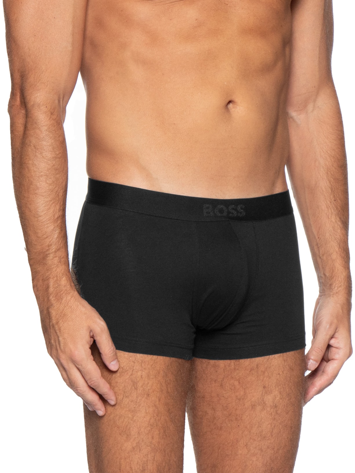 Kit De 3 Cuecas Trunk Boss One Preto Boss