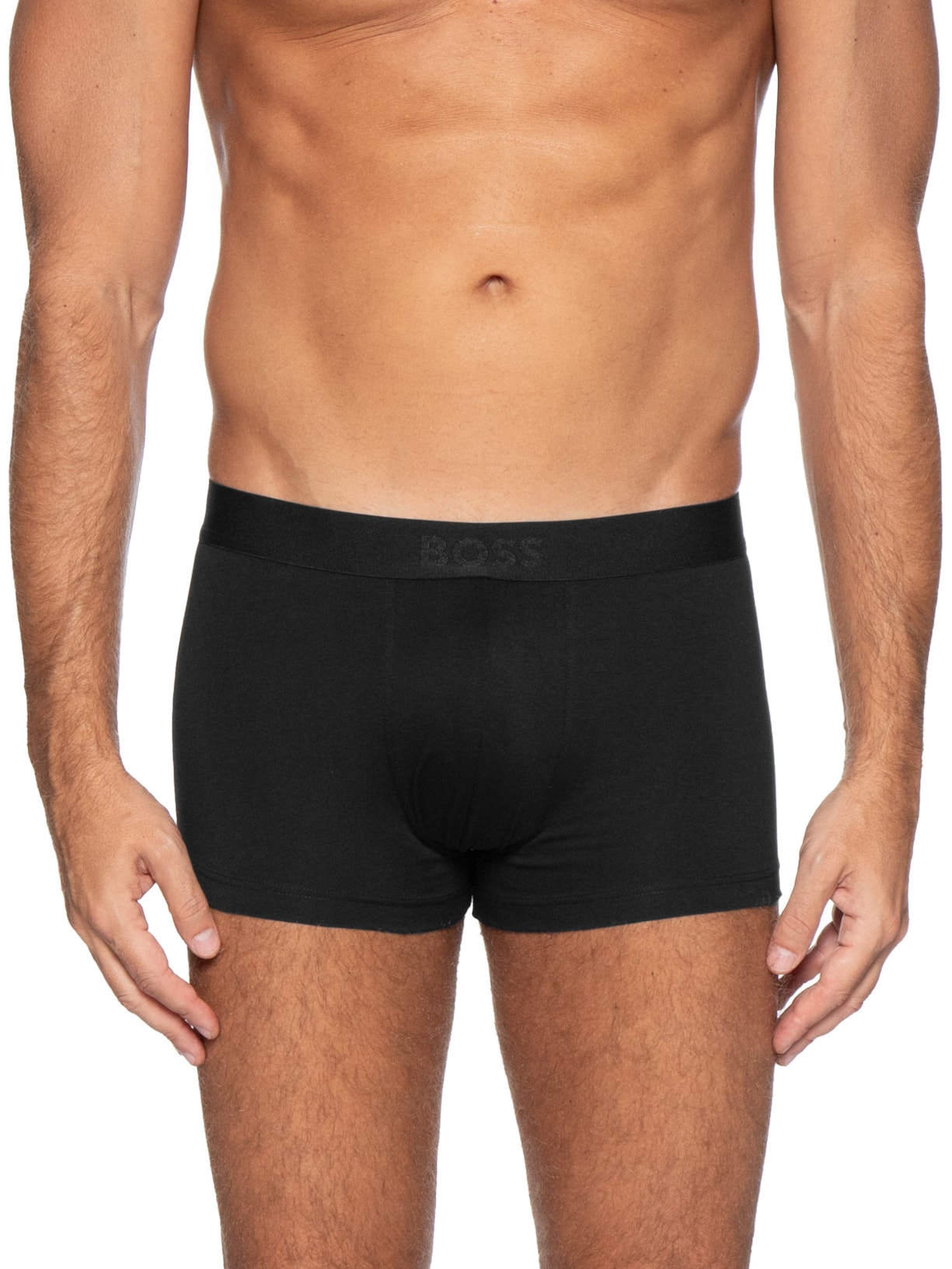 Kit De 3 Cuecas Trunk Boss One Preto Boss