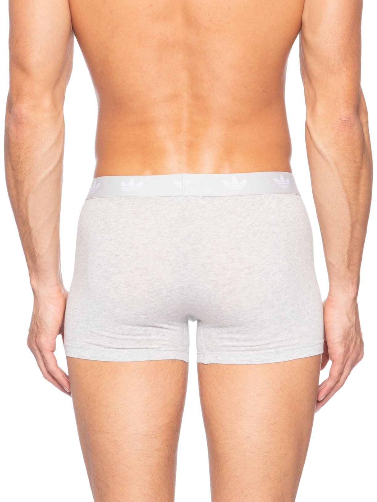Kit De 3 Cuecas Trunk Comfort Flex Cotton Preto Adidas Originals Underwear