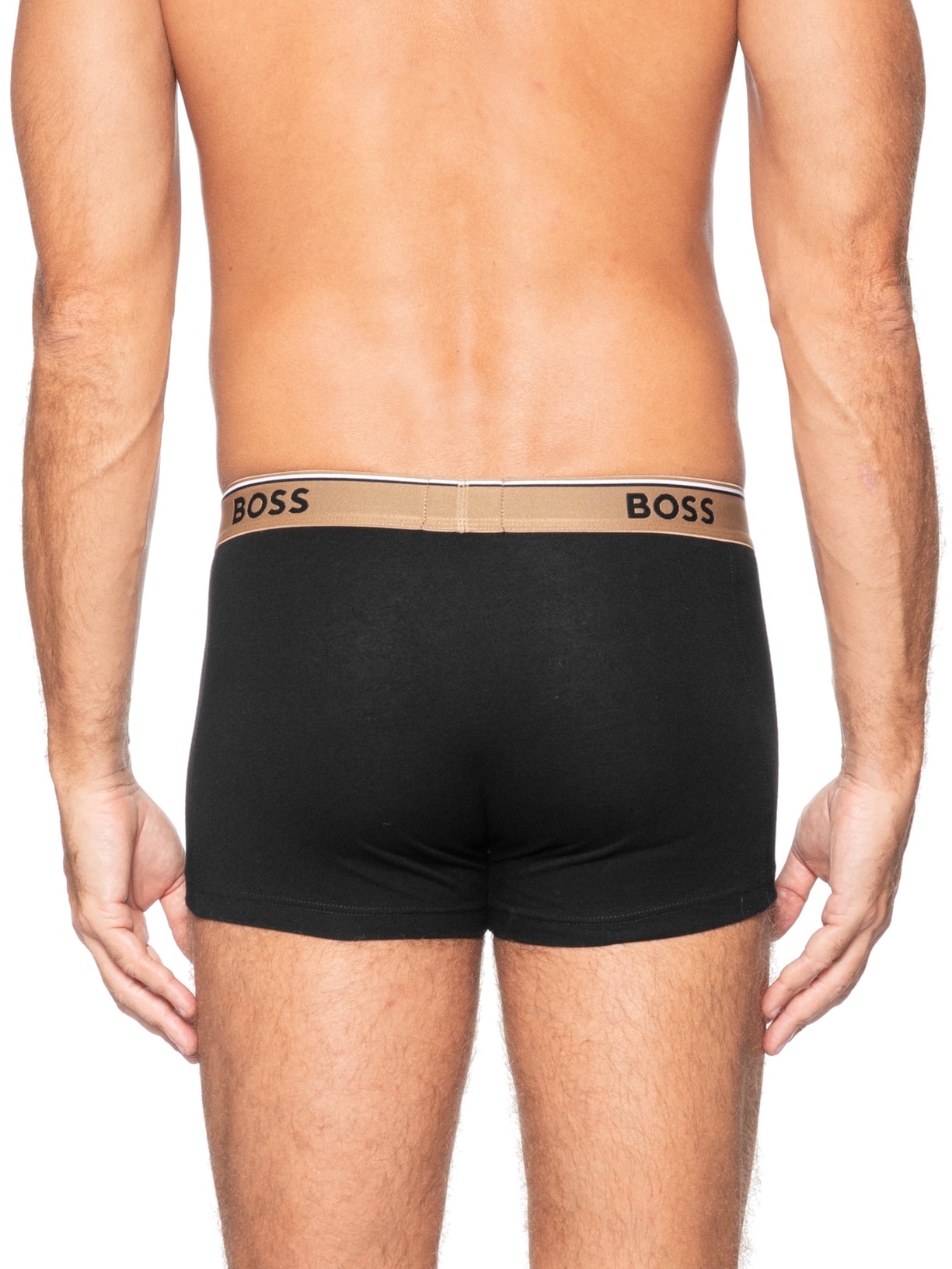 Kit de 3 Cuecas Trunk Power Preto Boss