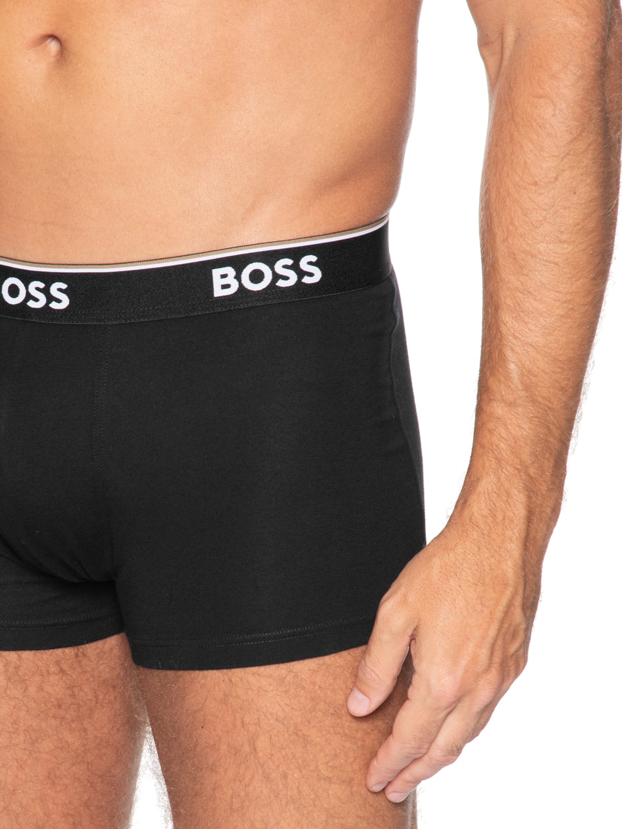Kit de 3 Cuecas Trunk Power Preto Boss