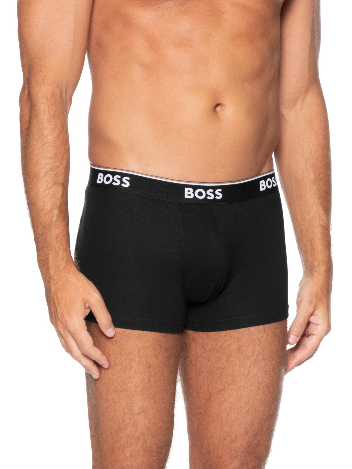Kit de 3 Cuecas Trunk Power – Preto Boss