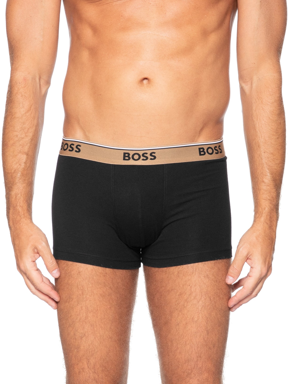 Kit de 3 Cuecas Trunk Power – Preto Boss