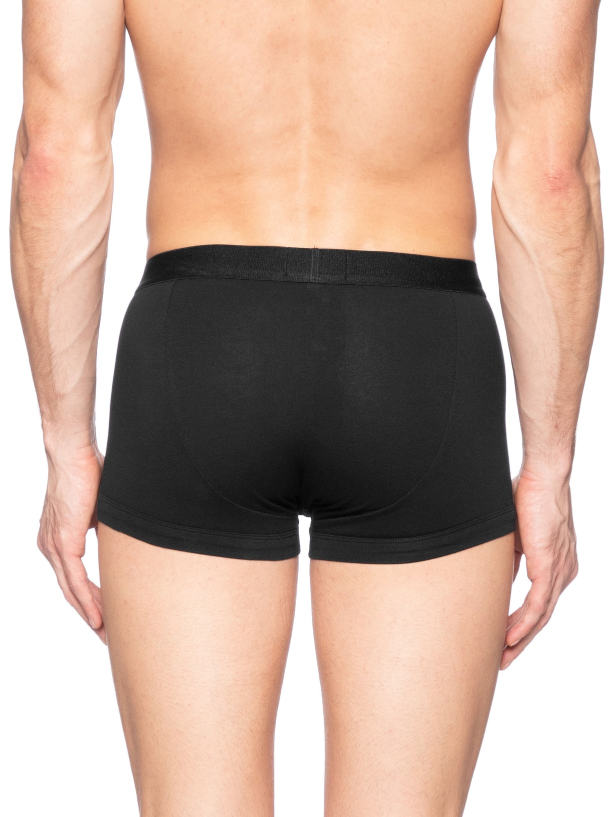 Kit De 3 Cuecas Trunk Preto Emporio Armani Bodywear