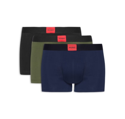 Kit De 3 Cuecas Trunk Triplet - Verde