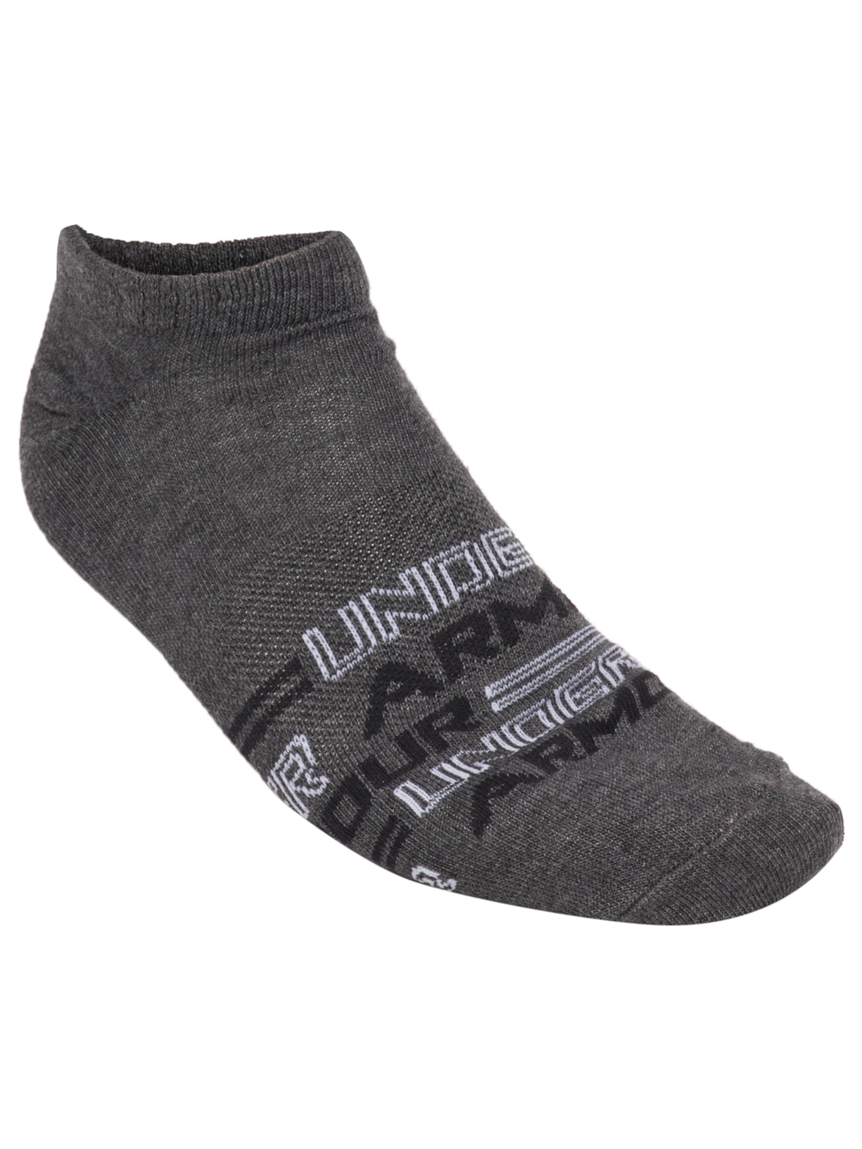 Kit de 3 Meias Masculinas Essentials Cinza Under Armour