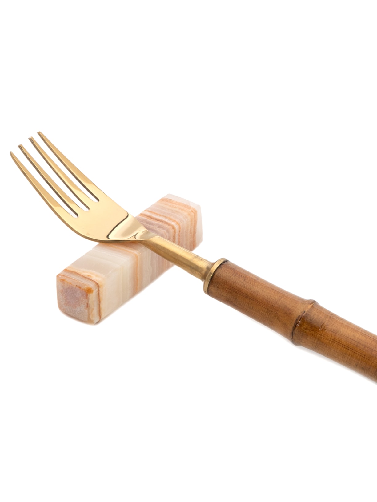 Kit De 4 Descansos De Talher Em Ônix Bege Home Wish