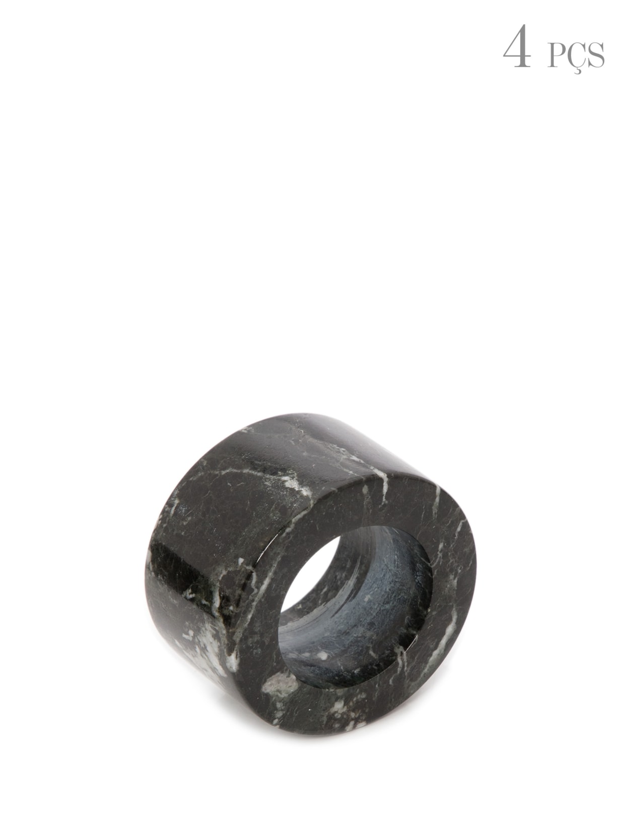 Kit De 4 Porta Guardanapo Ônix - Preto