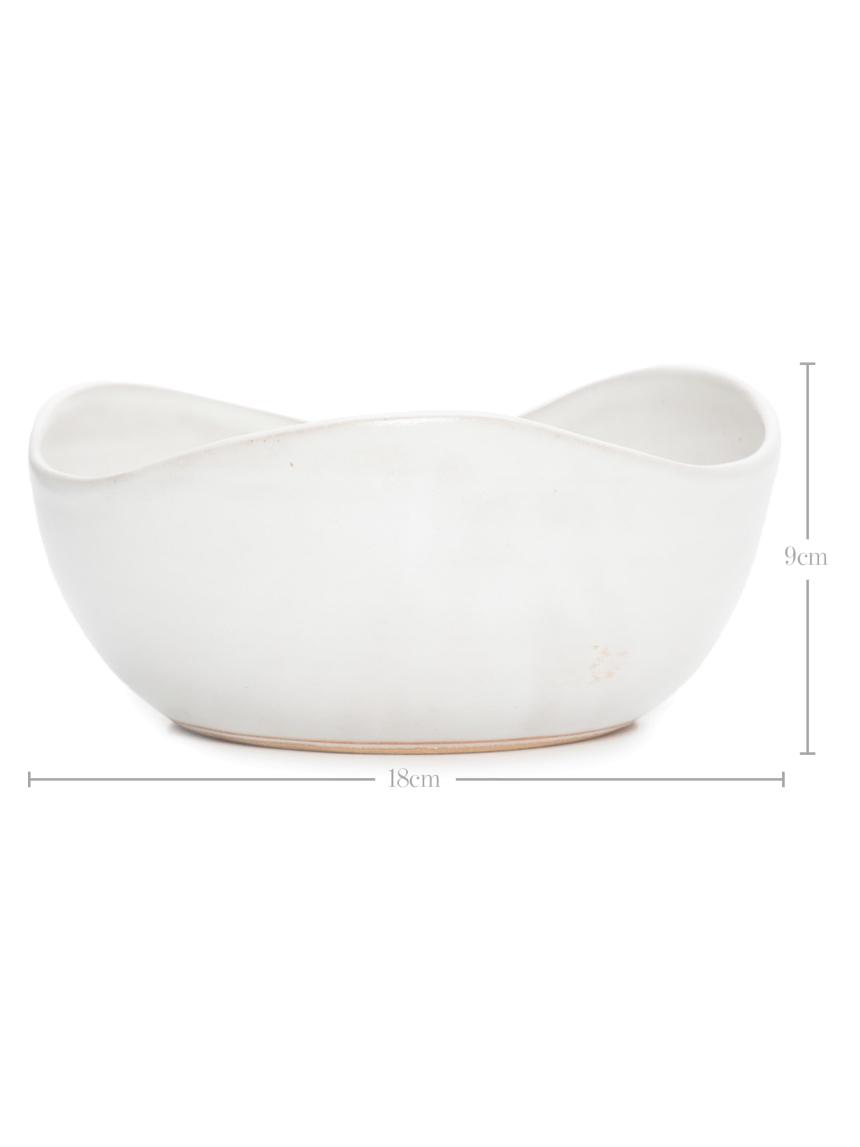 Kit De Bowl Onda P, M, G Branco Luli Ateliê