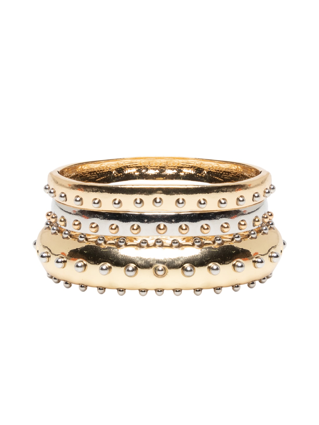 Kit De Braceletes Feminino - Dourado