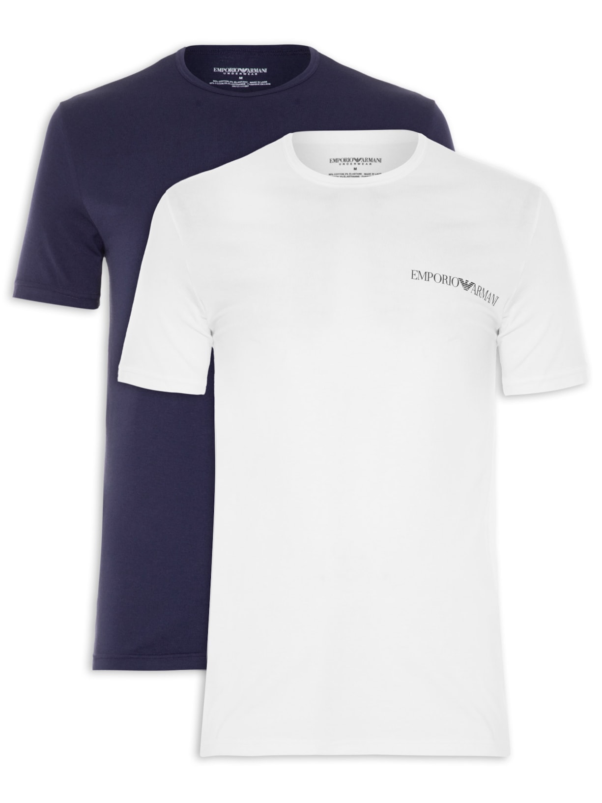 Kit De Camiseta Masculina 2 Peças
