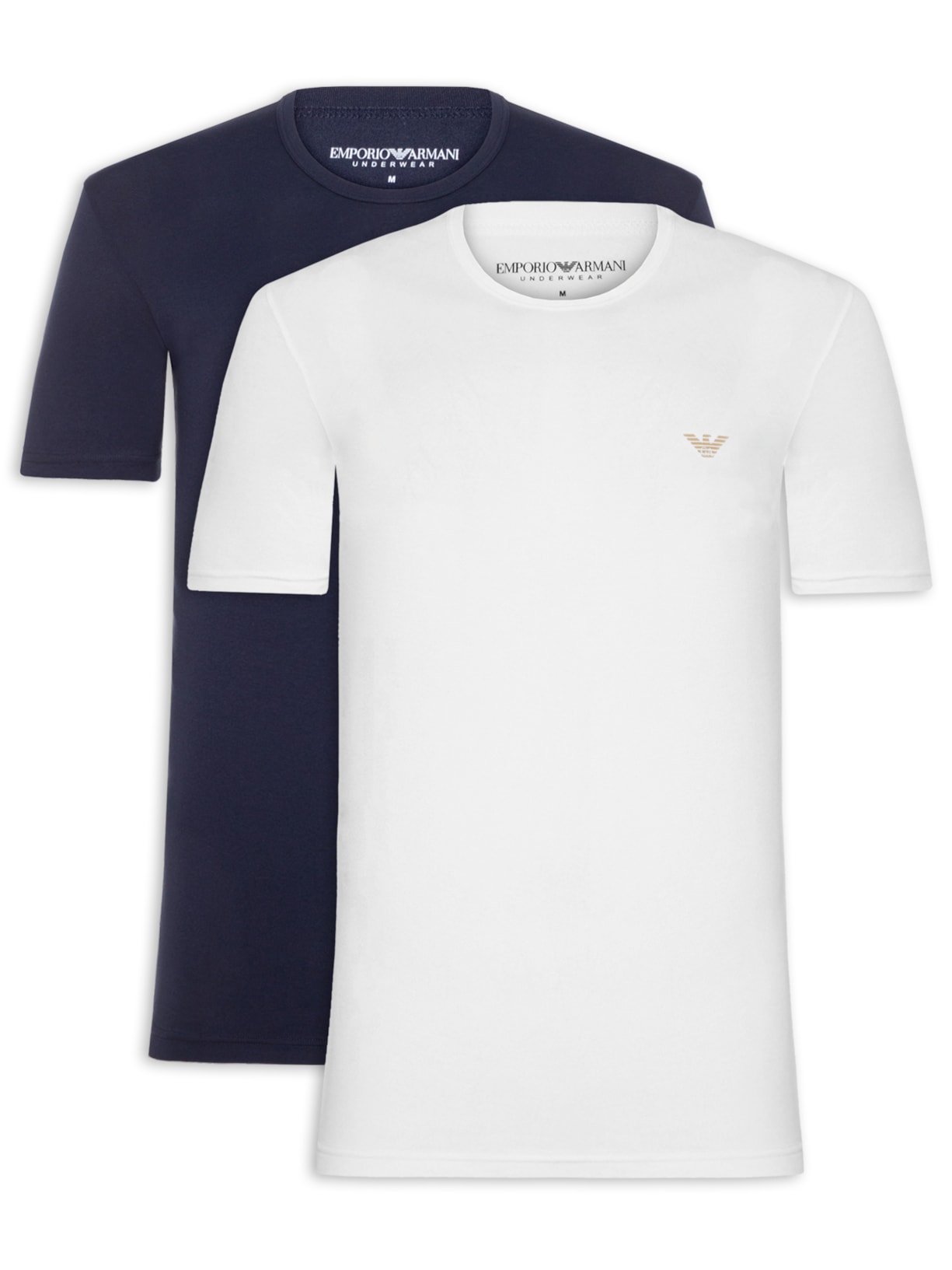 Kit De Camiseta Masculina Pack Top 2 Peças