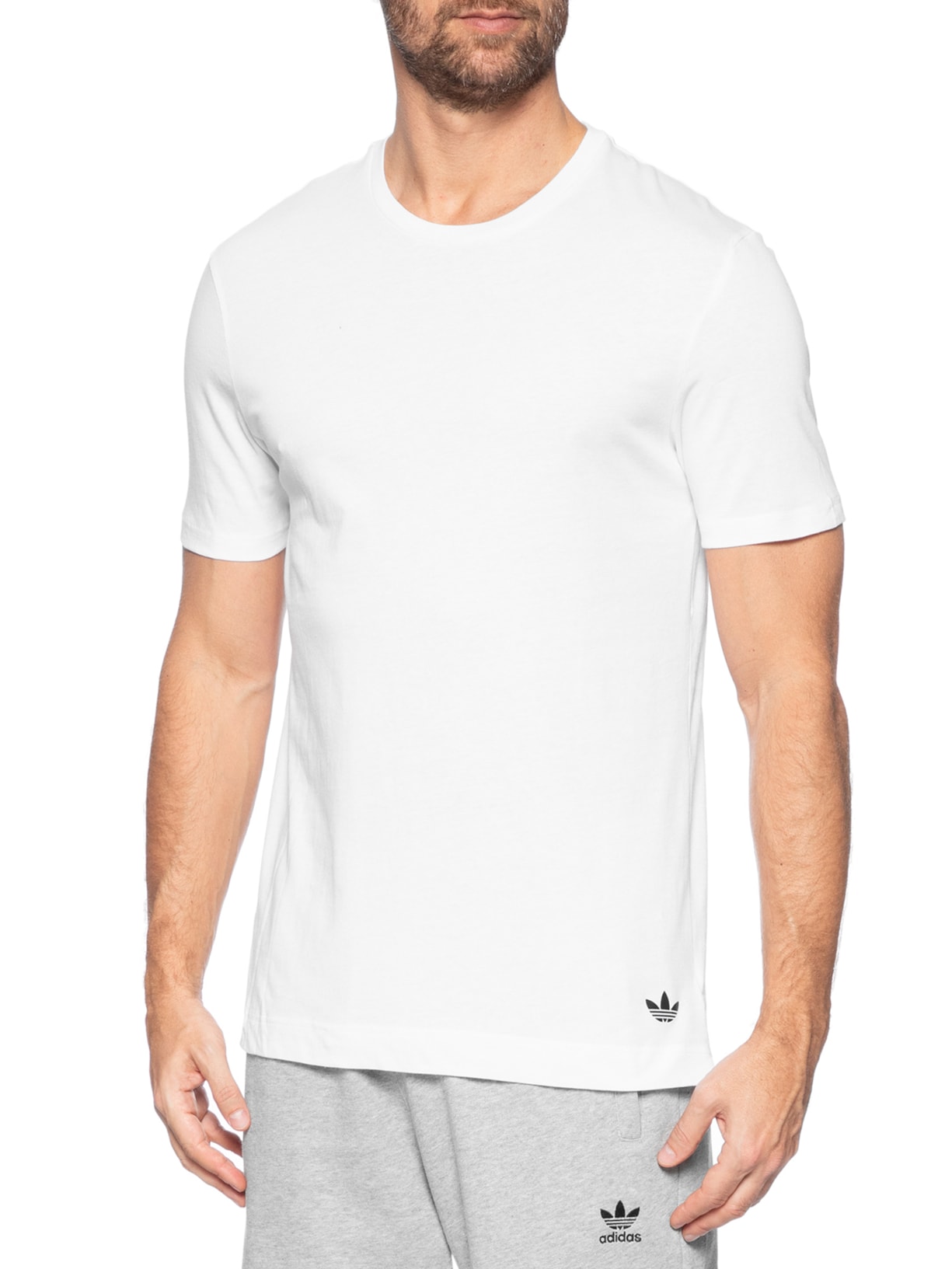 Kit De Camisetas Comfort Core Cotton Adidas Originals Underwear