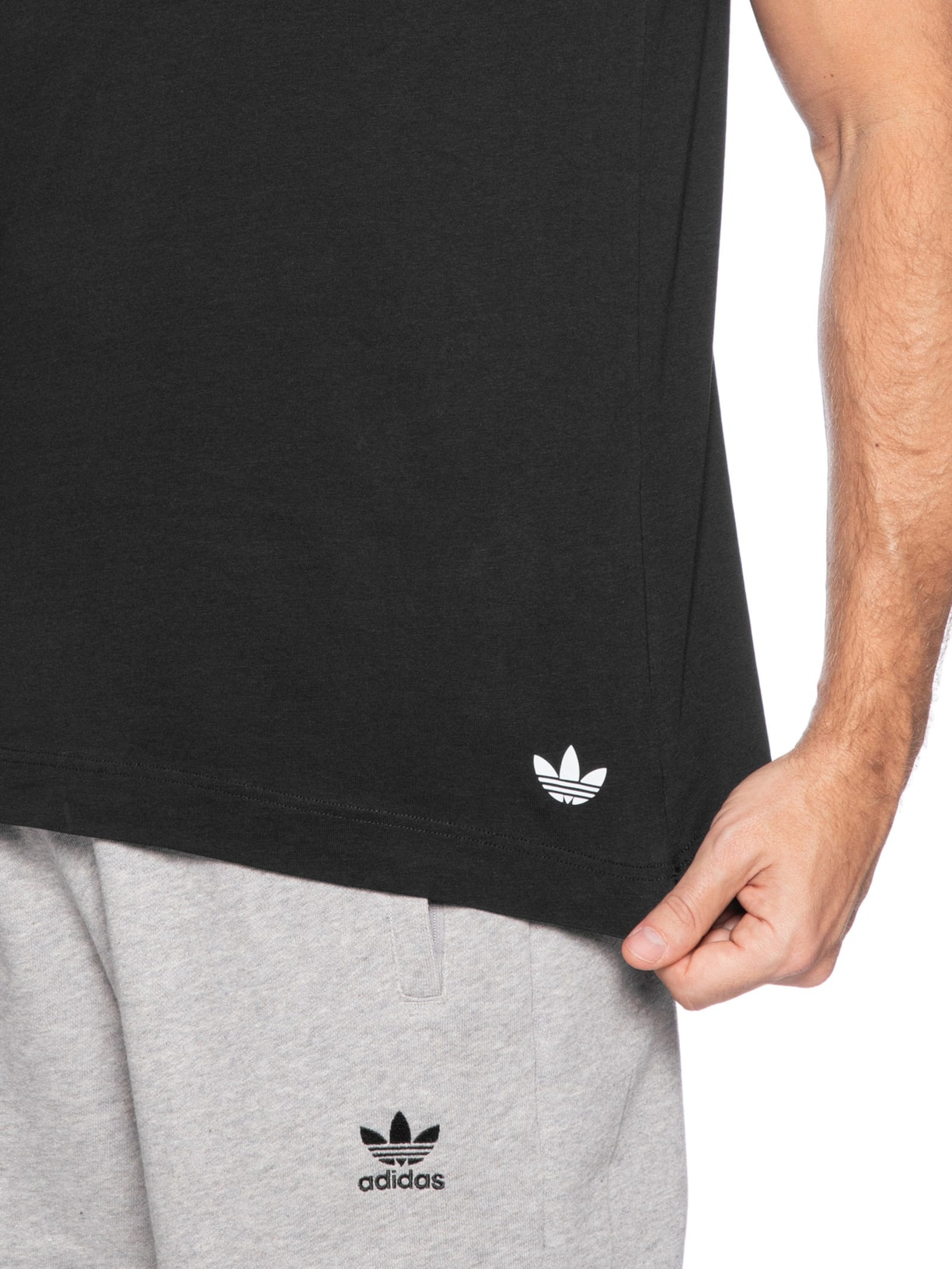 Kit De Camisetas Comfort Core Cotton Adidas Originals Underwear