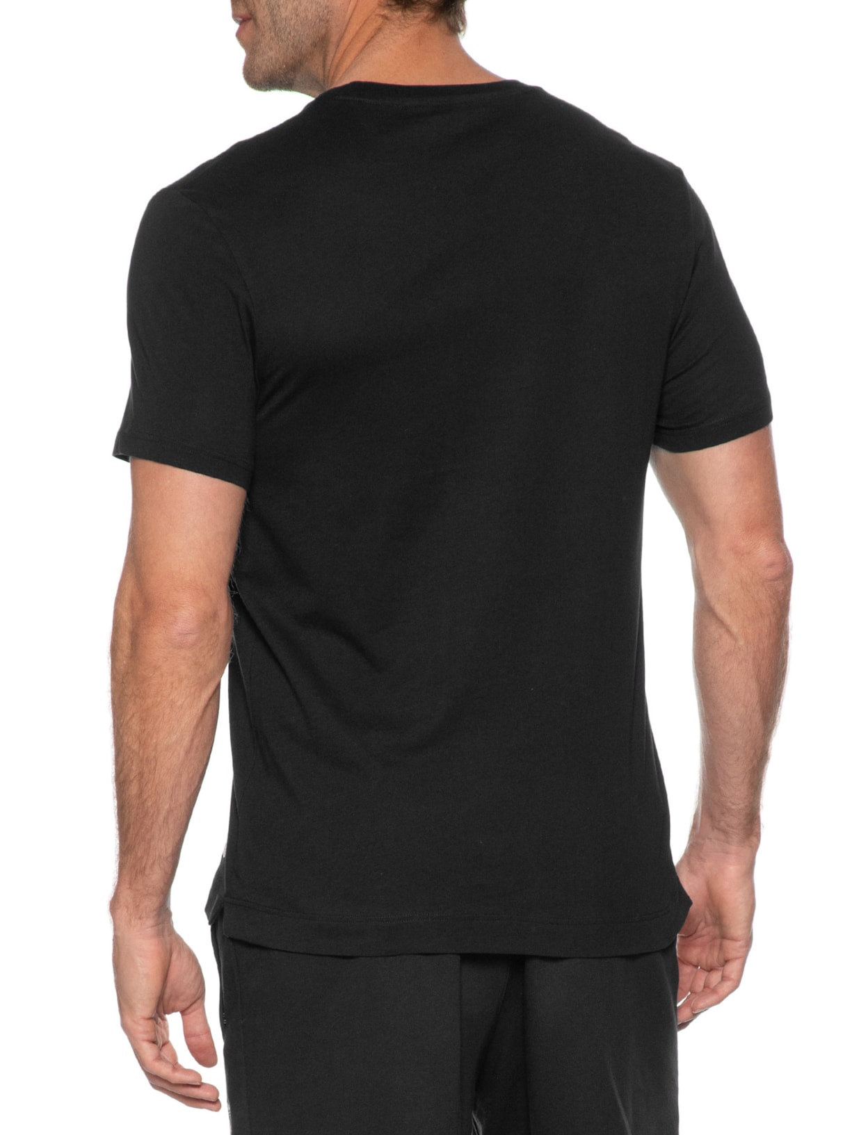 Kit de Camisetas Comfort Core Cotton Preto Adidas Originals Underwear
