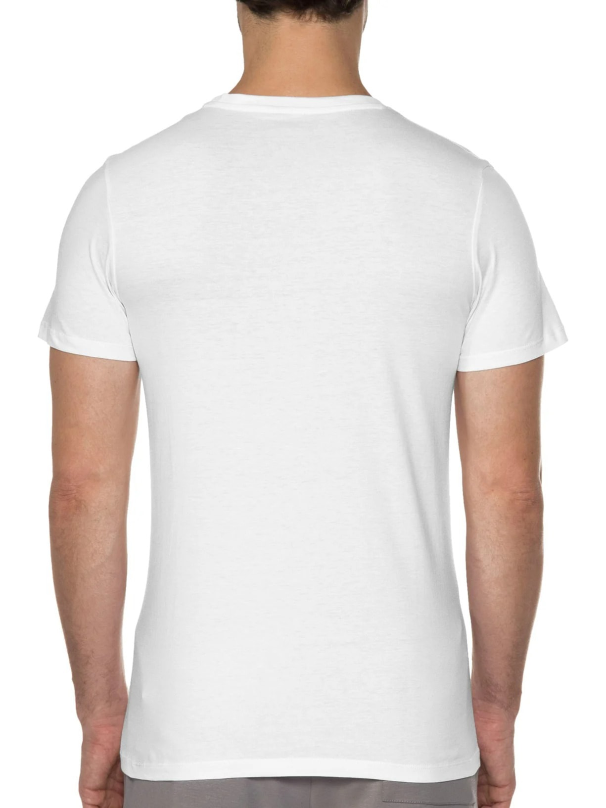 Kit De Camisetas Masculina 2 Peças Branco Diesel