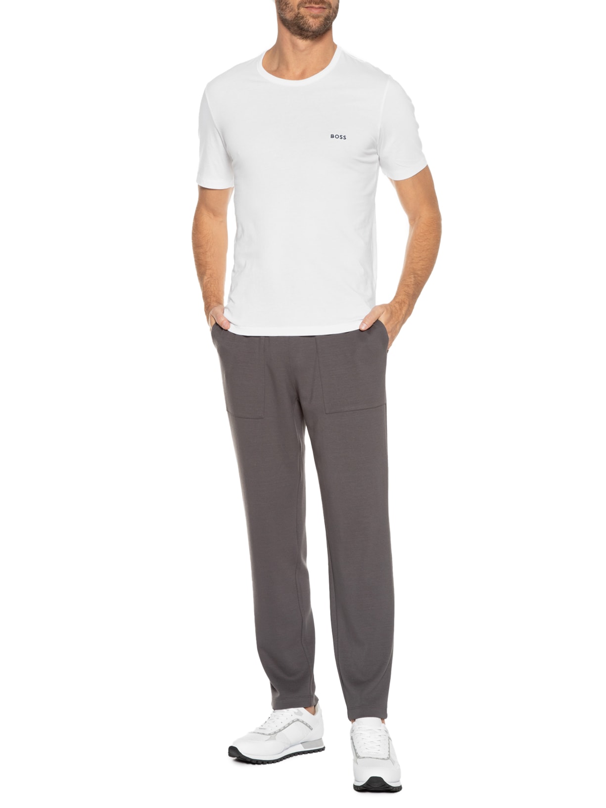 Kit De Camisetas Masculina 3 Peças Classic Boss