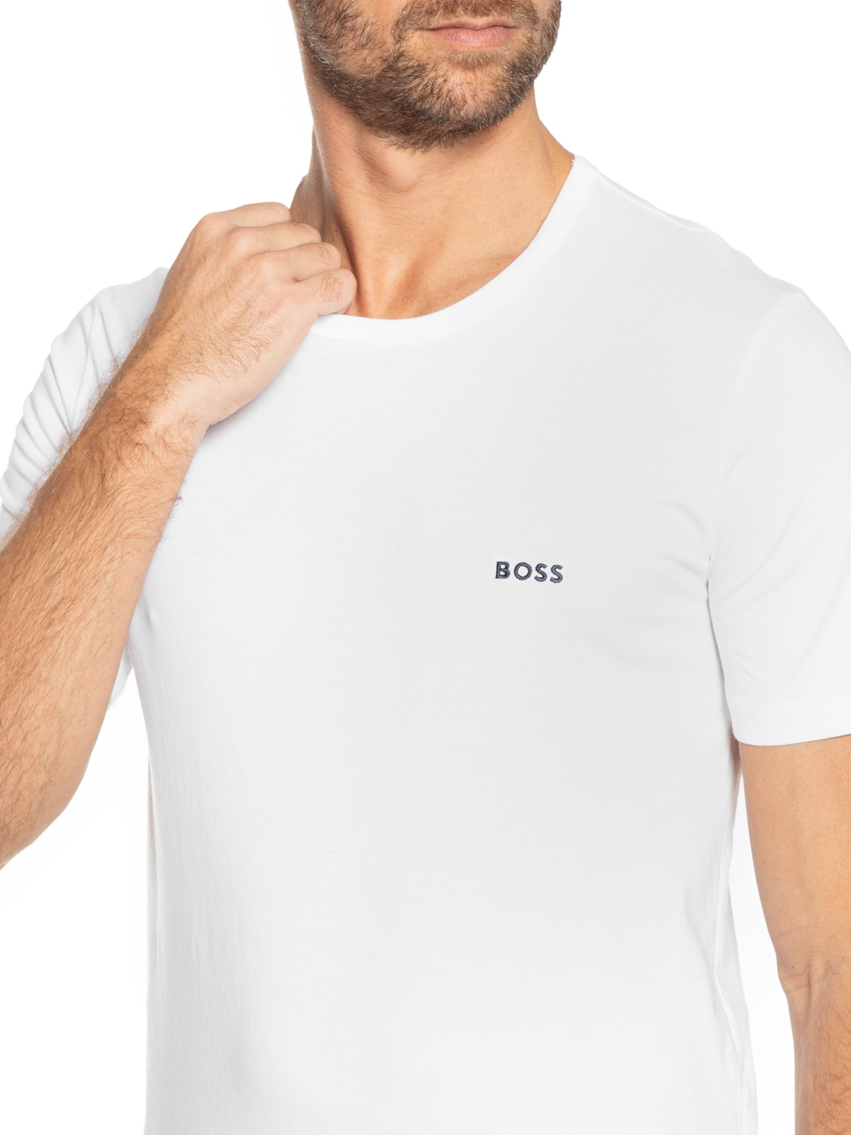 Kit De Camisetas Masculina 3 Peças Classic Boss