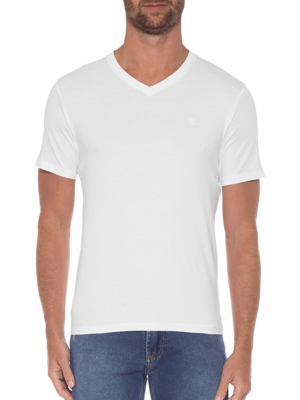 Kit De Camisetas Masculina Am Algodão 2 Peças Lupo