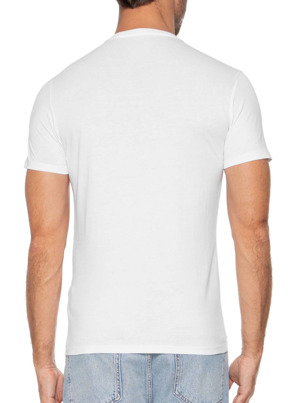 Kit De Camisetas Masculina Em Algodão 3 Peças Diesel