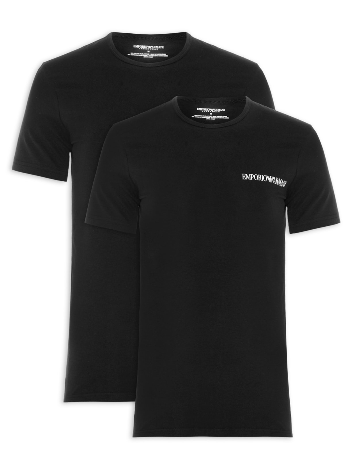 Kit De Camisetas Masculina Knit 2 Peças