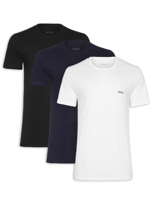 Kit de Camisetas Masculina Rn Classic 3 Peças