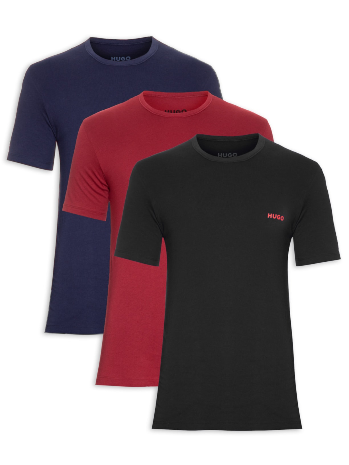 Kit De Camisetas Masculina Rn Triplet 3 Peças