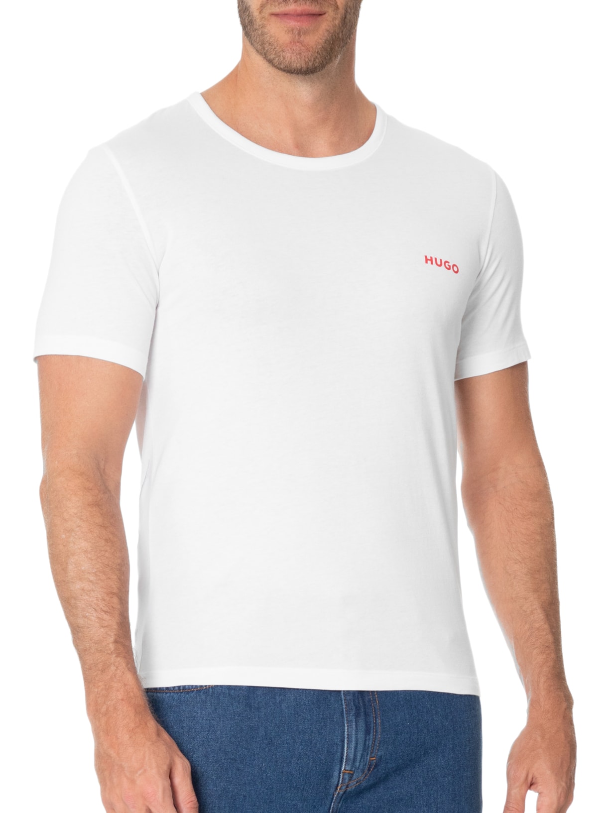 Kit De Camisetas Masculina Rn Triplet 3 Peças Hugo