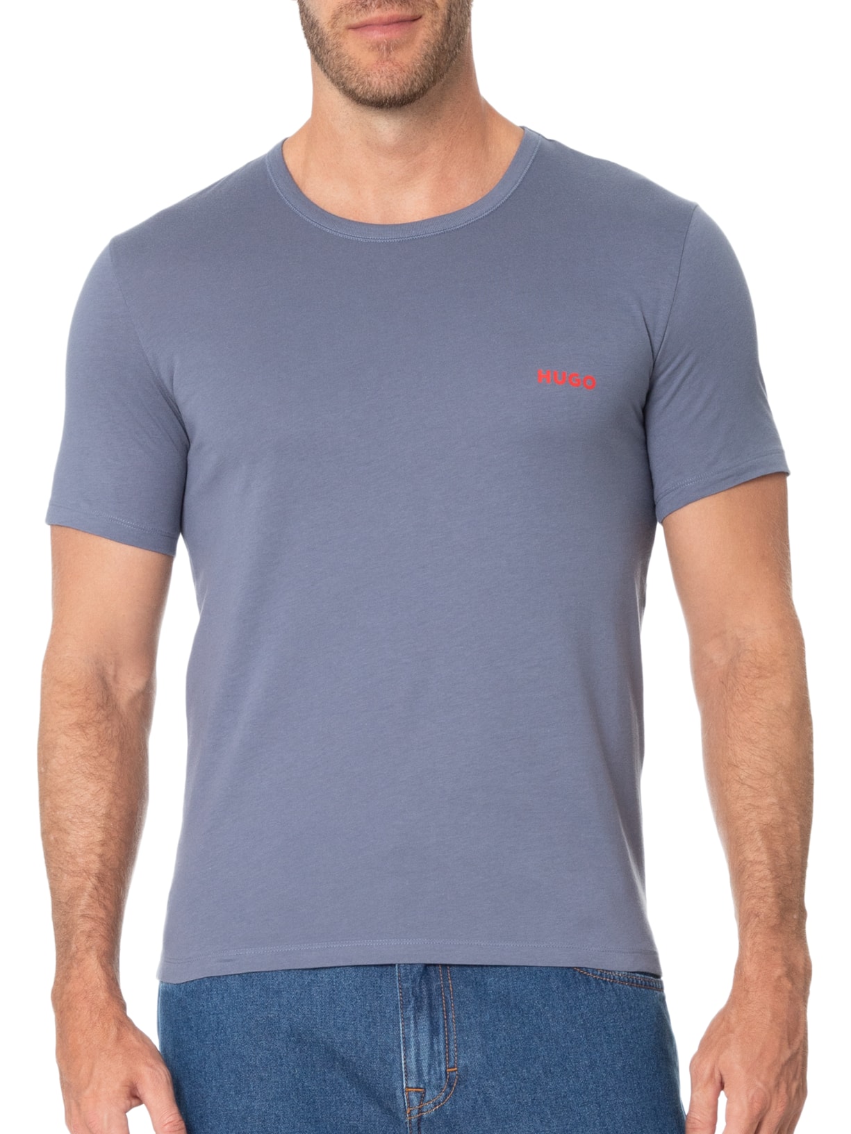 Kit De Camisetas Masculina Rn Triplet 3 Peças Hugo