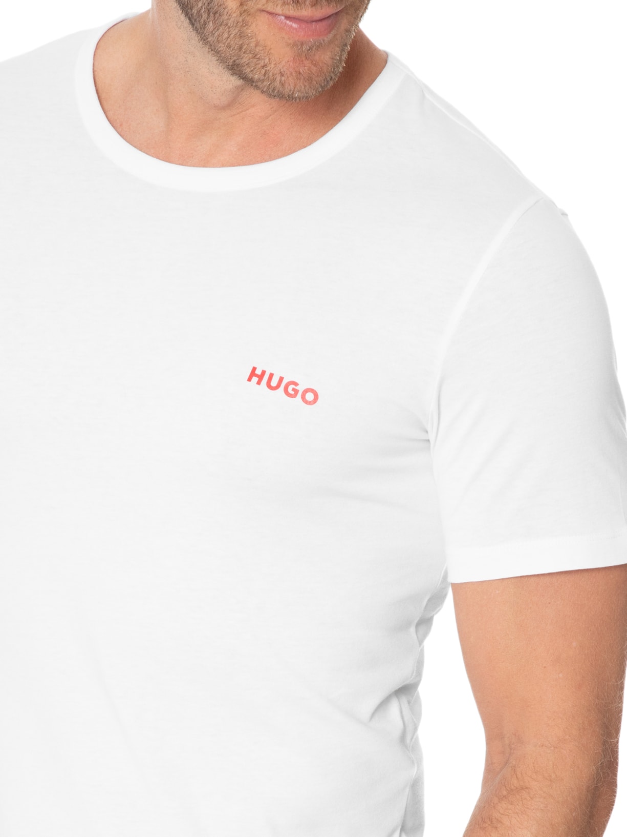 Kit De Camisetas Masculina Rn Triplet 3 Peças Hugo