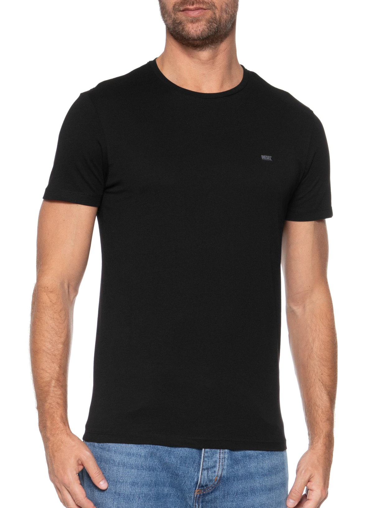 Kit de Camisetas Masculina Umtee Jake 3 Pack Preto Diesel