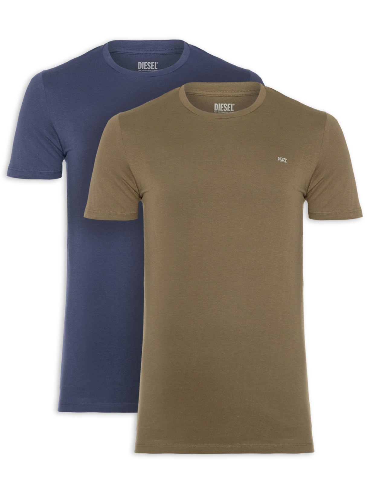 Kit De Camisetas Masculina Umtee Randal Tube 2 Peças