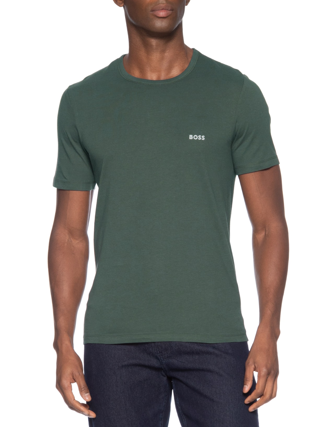 Kit De Camisetas Masculinas 3 Peças Classic Boss