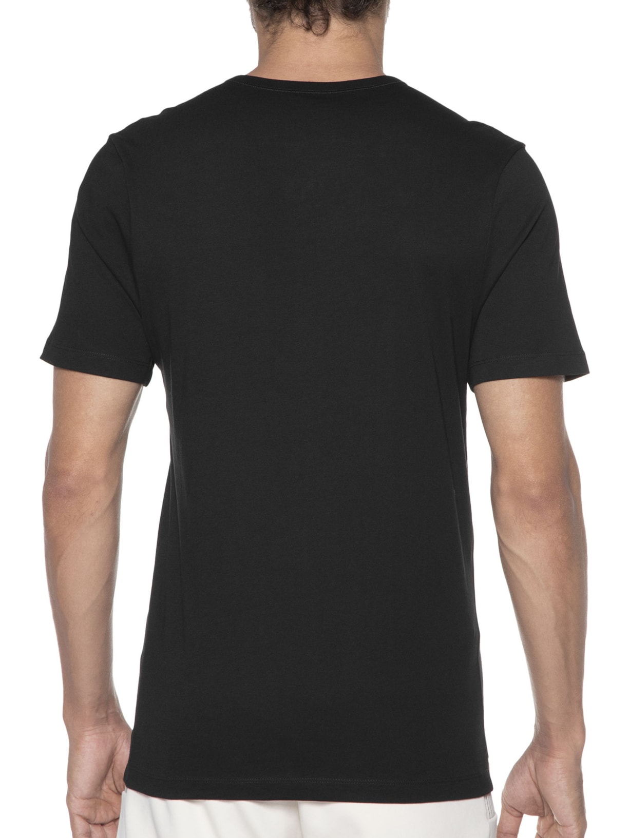 Kit De Camisetas Masculinas 3 Peças Gola V Classic Preto Boss